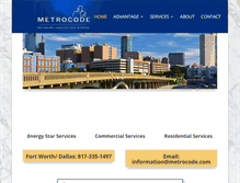 Tablet Screenshot of metrocode.com